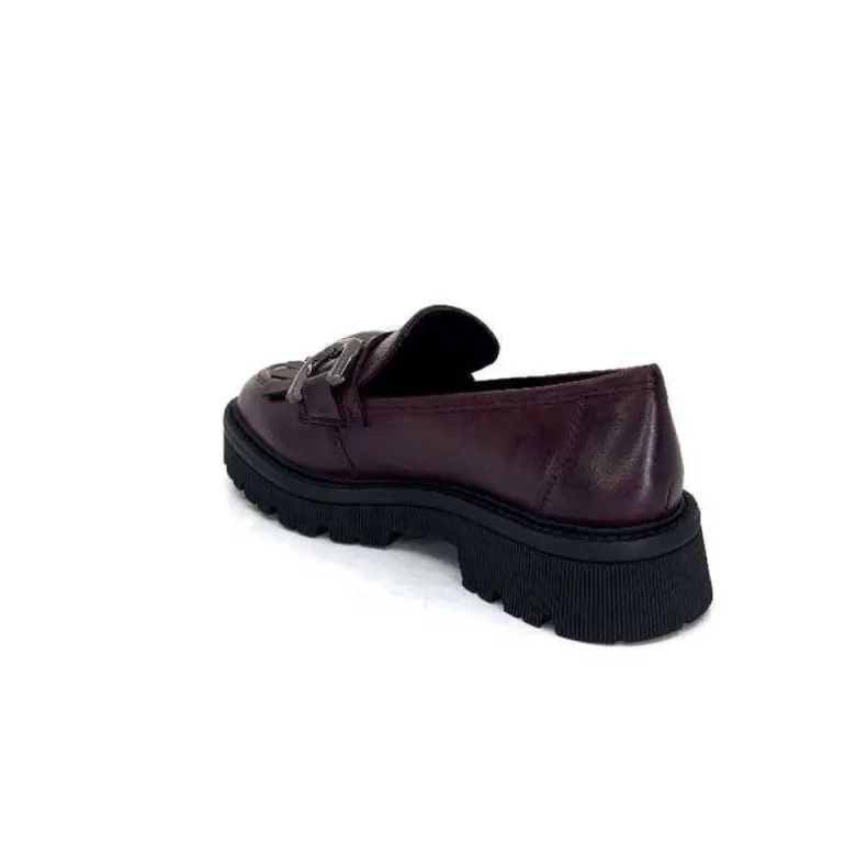 Regarde Le Ciel Dalia 06 Cuir Bordeaux