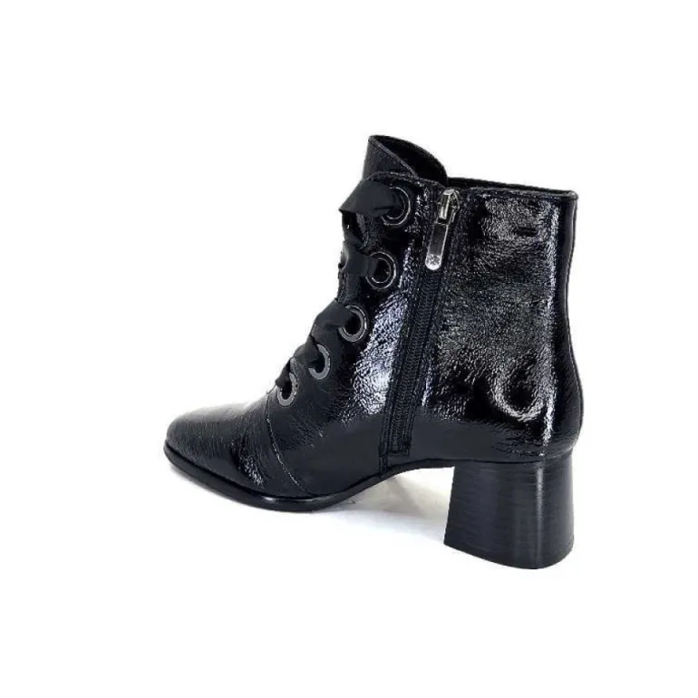 Regarde Le Ciel Ines 65 Cuir Vernis Noir