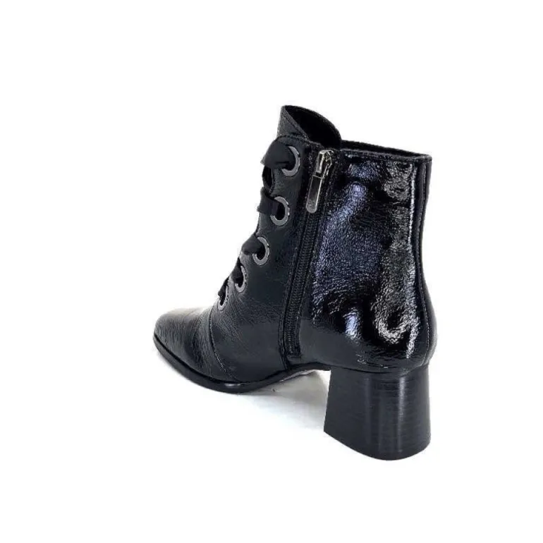 Regarde Le Ciel Ines 65 Cuir Vernis Noir