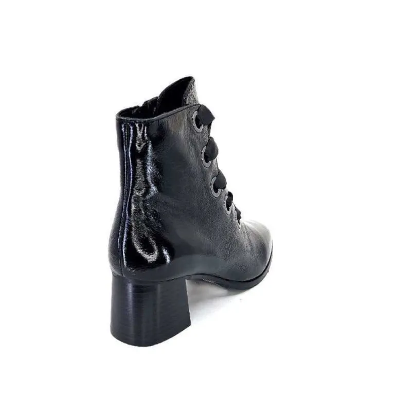 Regarde Le Ciel Ines 65 Cuir Vernis Noir