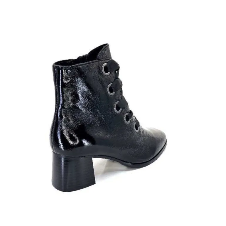 Regarde Le Ciel Ines 65 Cuir Vernis Noir