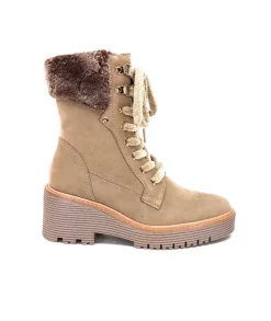 Regarde Le Ciel Marta02 Cuir Velour Cerbiatto