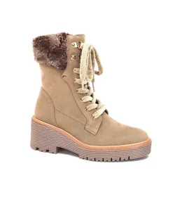 Regarde Le Ciel Marta02 Cuir Velour Cerbiatto