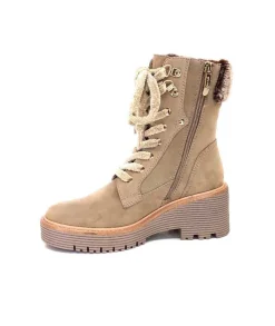 Regarde Le Ciel Marta02 Cuir Velour Cerbiatto