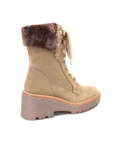 Regarde Le Ciel Marta02 Cuir Velour Cerbiatto