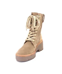 Regarde Le Ciel Marta02 Cuir Velour Cerbiatto