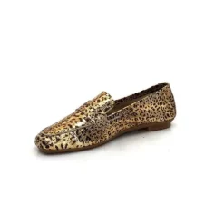 Reqins Hema Cuir Gold Leopard