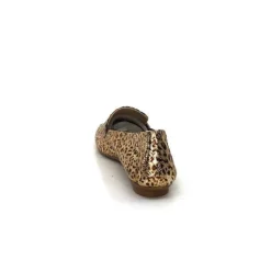 Reqins Hema Cuir Gold Leopard