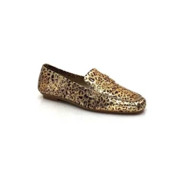 Reqins Hema Cuir Gold Leopard
