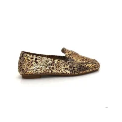 Reqins Hema Cuir Gold Leopard