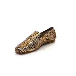 Reqins Hema Cuir Gold Leopard