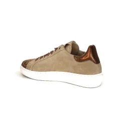 Reqins Sun Stella Mix Cuir Daim Beige