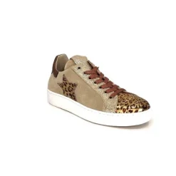 Reqins Sun Stella Mix Cuir Daim Beige