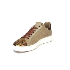 Reqins Sun Stella Mix Cuir Daim Beige