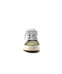 Semerdjian Smr Duck 9433 Cuir Blanc Glitter Or