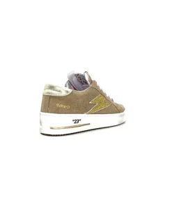 Semerdjian Smr Maya 9503 Daim Beige Lacets Rose