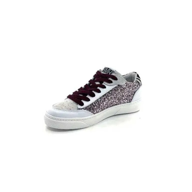 Semerdjian Smr23 Taline 10435 Cuir Blanc Glitter Rose