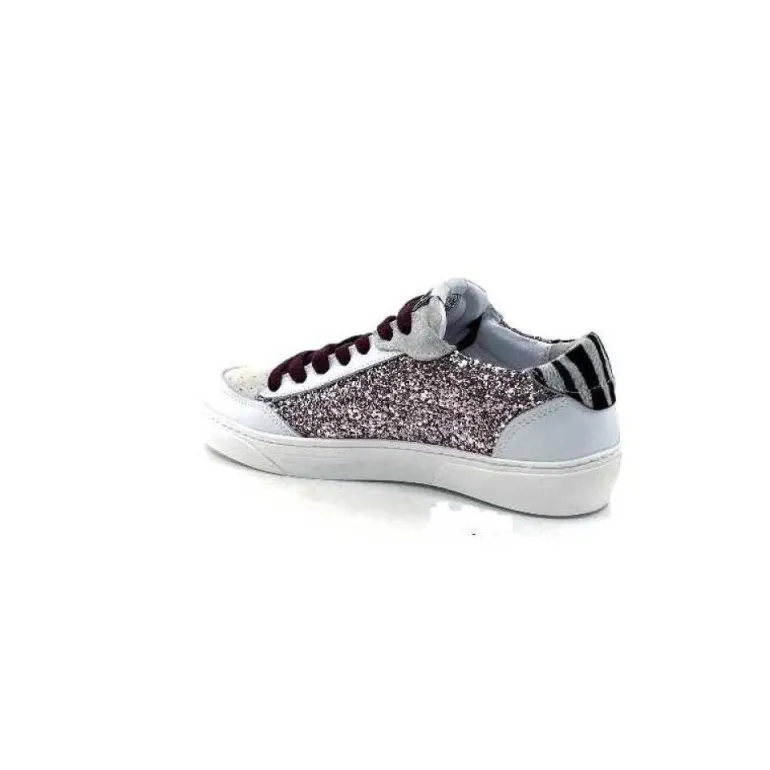 Semerdjian Smr23 Taline 10435 Cuir Blanc Glitter Rose