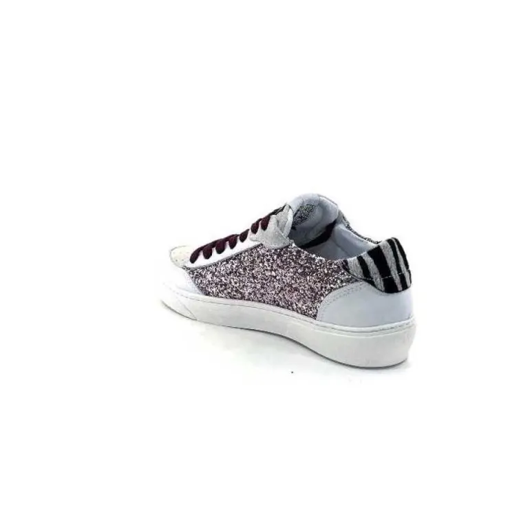 Semerdjian Smr23 Taline 10435 Cuir Blanc Glitter Rose