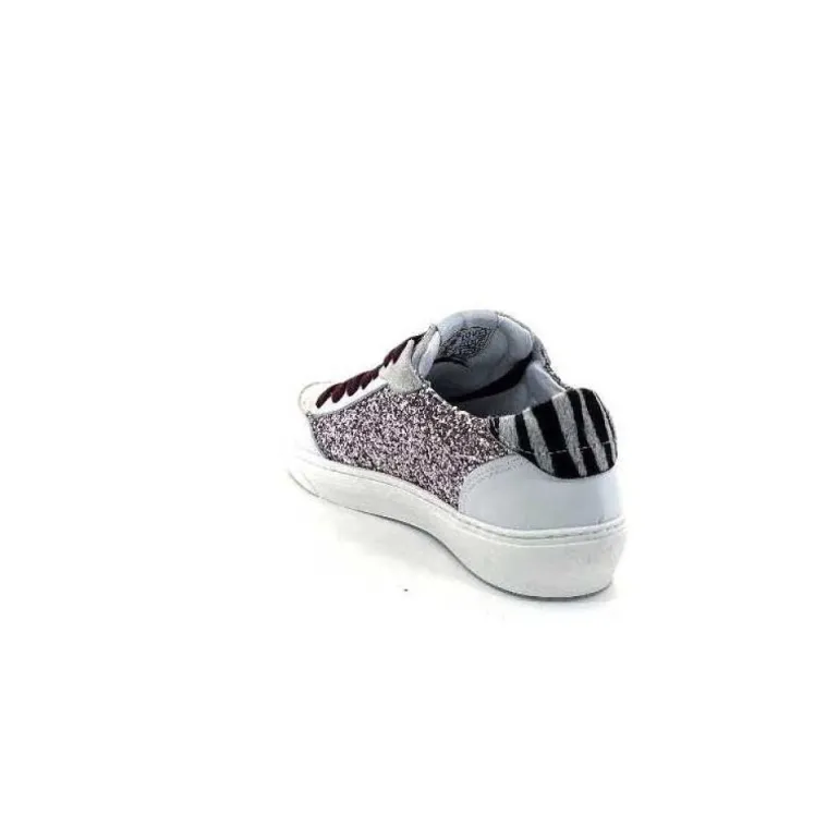 Semerdjian Smr23 Taline 10435 Cuir Blanc Glitter Rose