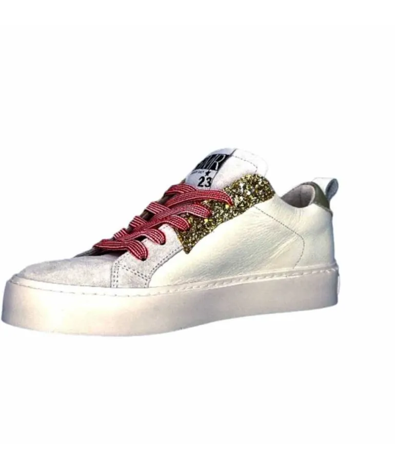 Semerdjian Smr Viken 9587 Cuir Gris Blanc