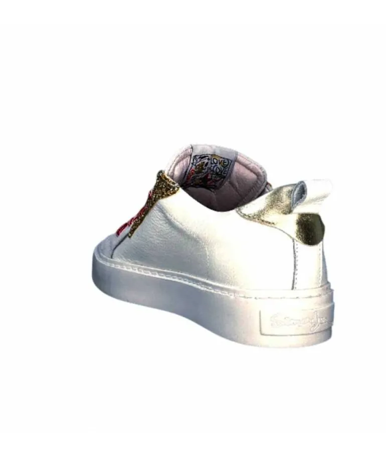 Semerdjian Smr Viken 9587 Cuir Gris Blanc