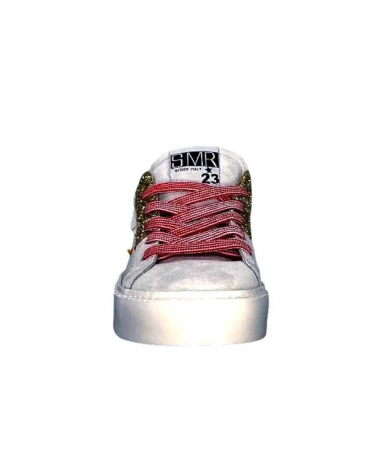 Semerdjian Smr Viken 9587 Cuir Gris Blanc