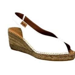 Toni Pons Laila Cuir Blanc