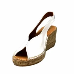 Toni Pons Laila Cuir Blanc