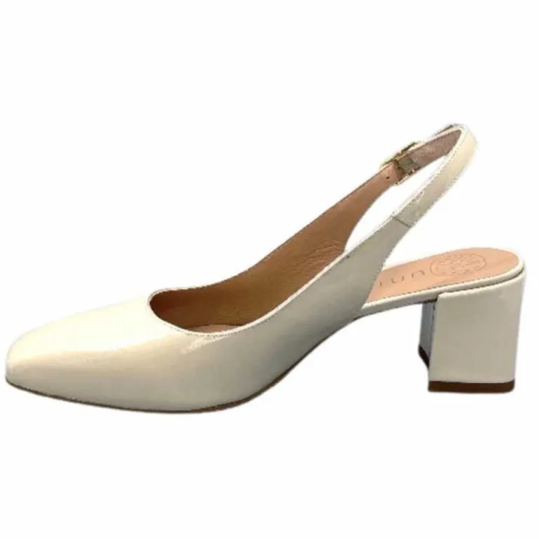 Unisa Lauri Cuir Vernis Creme