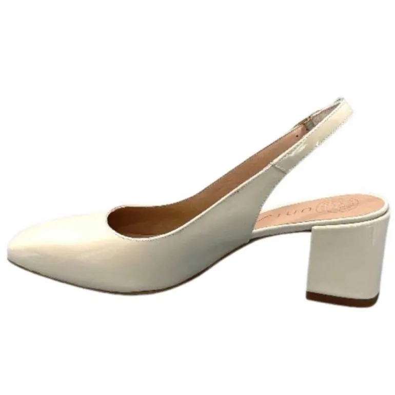 Unisa Lauri Cuir Vernis Creme