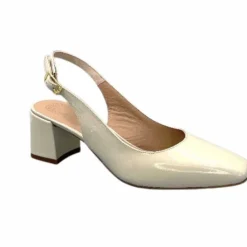 Unisa Lauri Cuir Vernis Creme