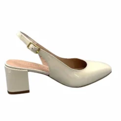 Unisa Lauri Cuir Vernis Creme