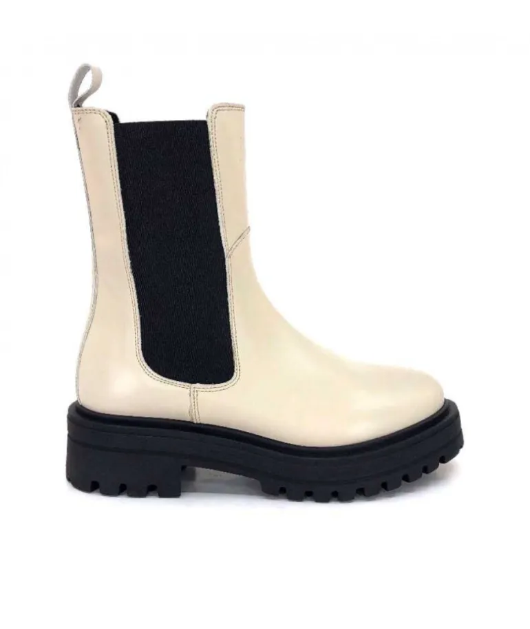 We Do 99465 B Cuir Beige Lin