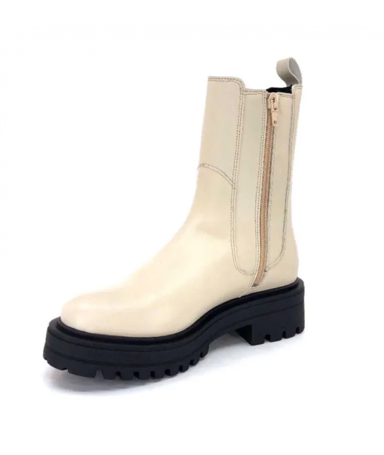 We Do 99465 B Cuir Beige Lin