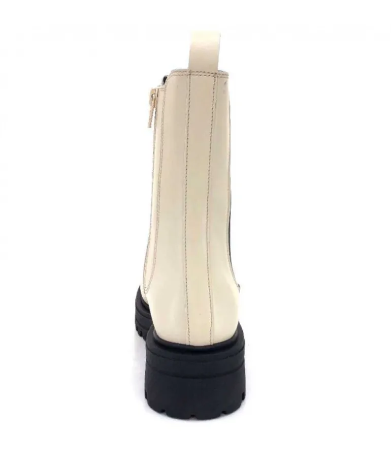 We Do 99465 B Cuir Beige Lin