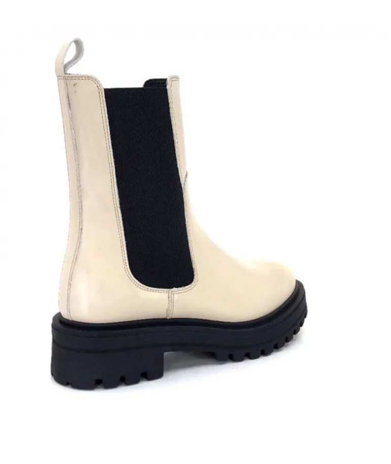 We Do 99465 B Cuir Beige Lin