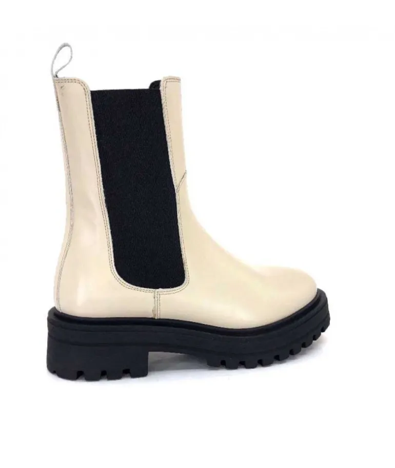 We Do 99465 B Cuir Beige Lin