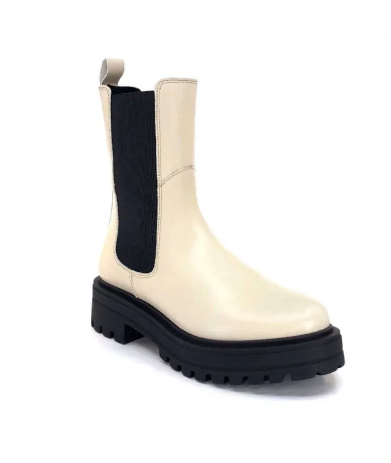 We Do 99465 B Cuir Beige Lin