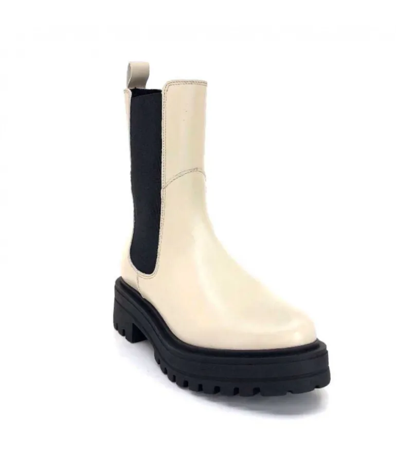 We Do 99465 B Cuir Beige Lin