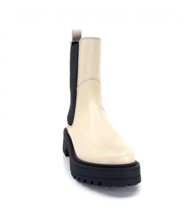 We Do 99465 B Cuir Beige Lin