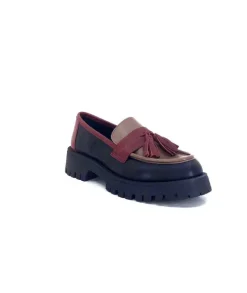 We Do 11244 Ch Cuir Noir Frango & Rouge