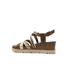 Xapatan 1536 Avellana Cuir Or Marron