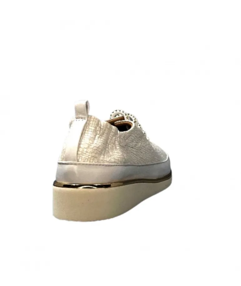 Xsa 8010 Cuir Imprime Blanc