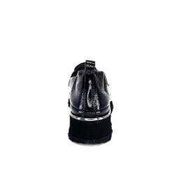 Xsa 9921 Cuir Vernis Noir