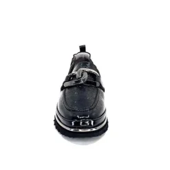 Xsa 9921 Cuir Vernis Noir