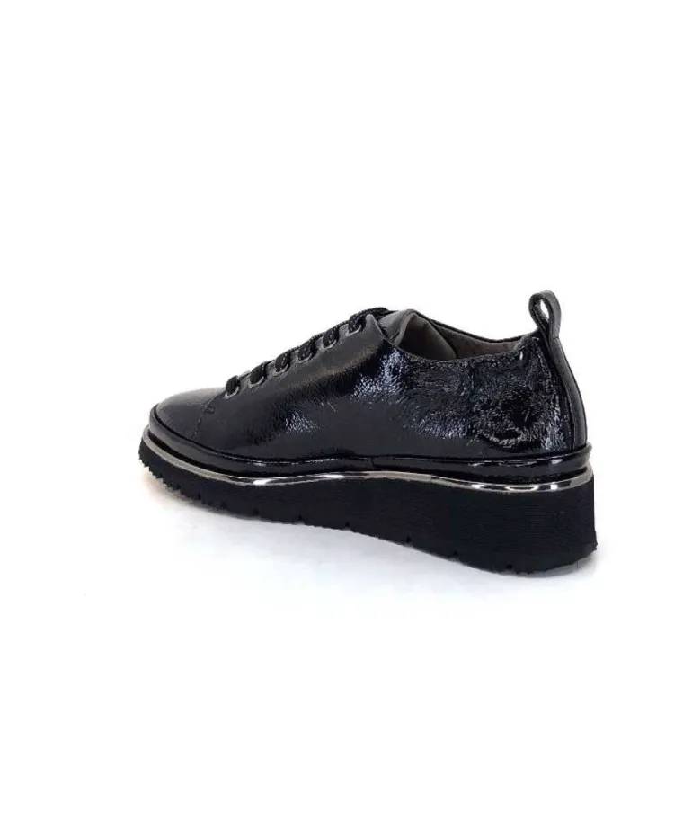 Xsa 9721 Cuir Vernis Noir