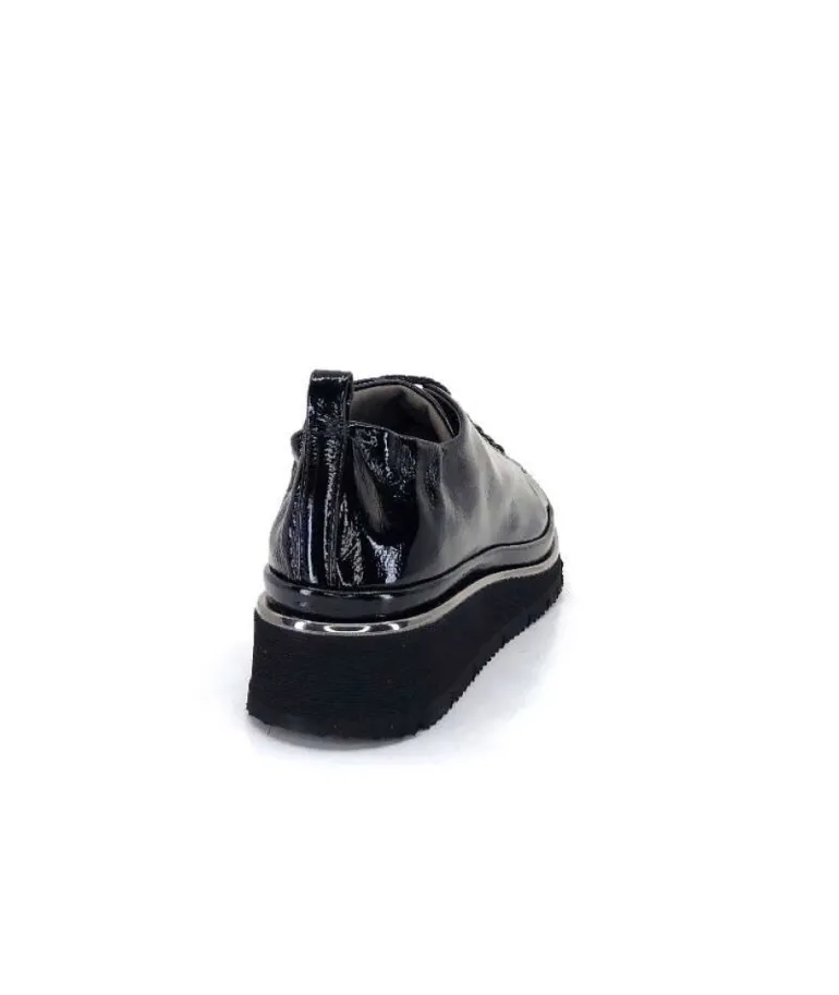 Xsa 9721 Cuir Vernis Noir