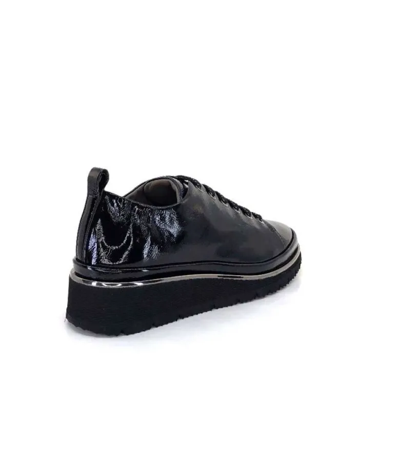 Xsa 9721 Cuir Vernis Noir