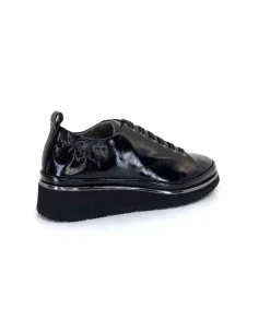 Xsa 9721 Cuir Vernis Noir